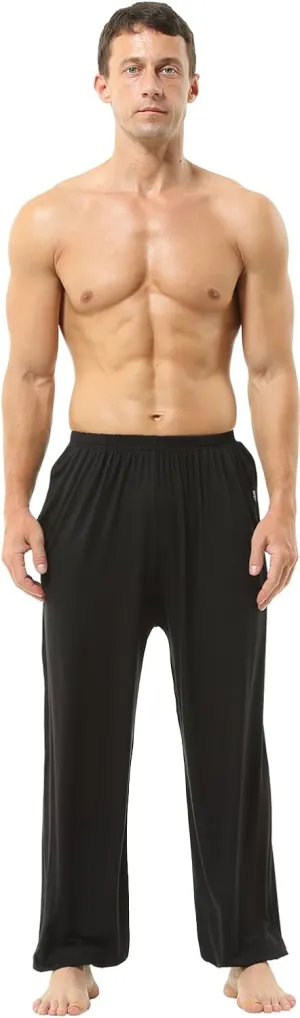 Hoerev Men Women Super Soft Yoga Pants Trousers Taiji Lounge Pant
