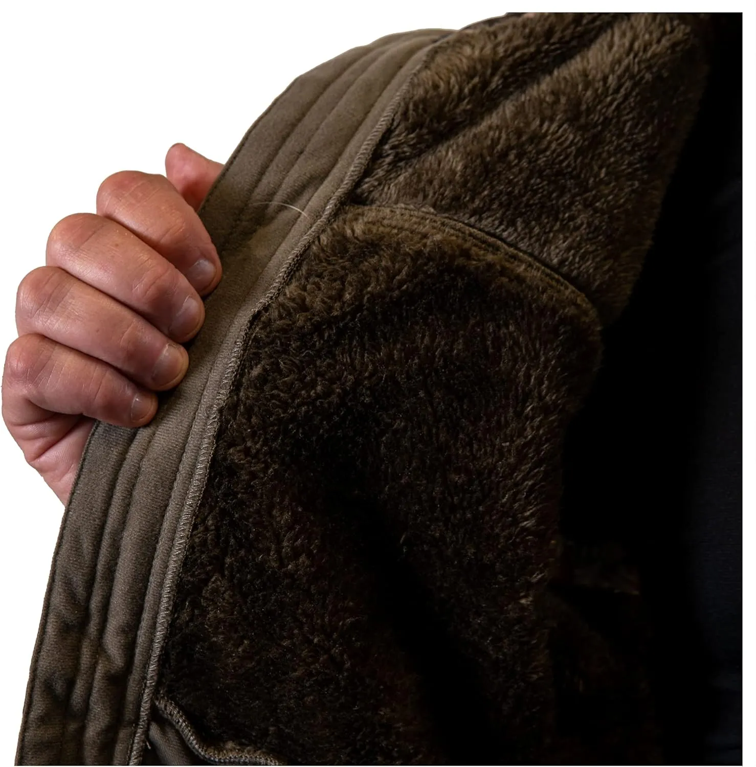 HOT SHOT Men's Camo Softshell Vest, Midweight Waterproof Fleece-Lined Outdoor Vest for Hunting, Fishing, Hiking, Camping