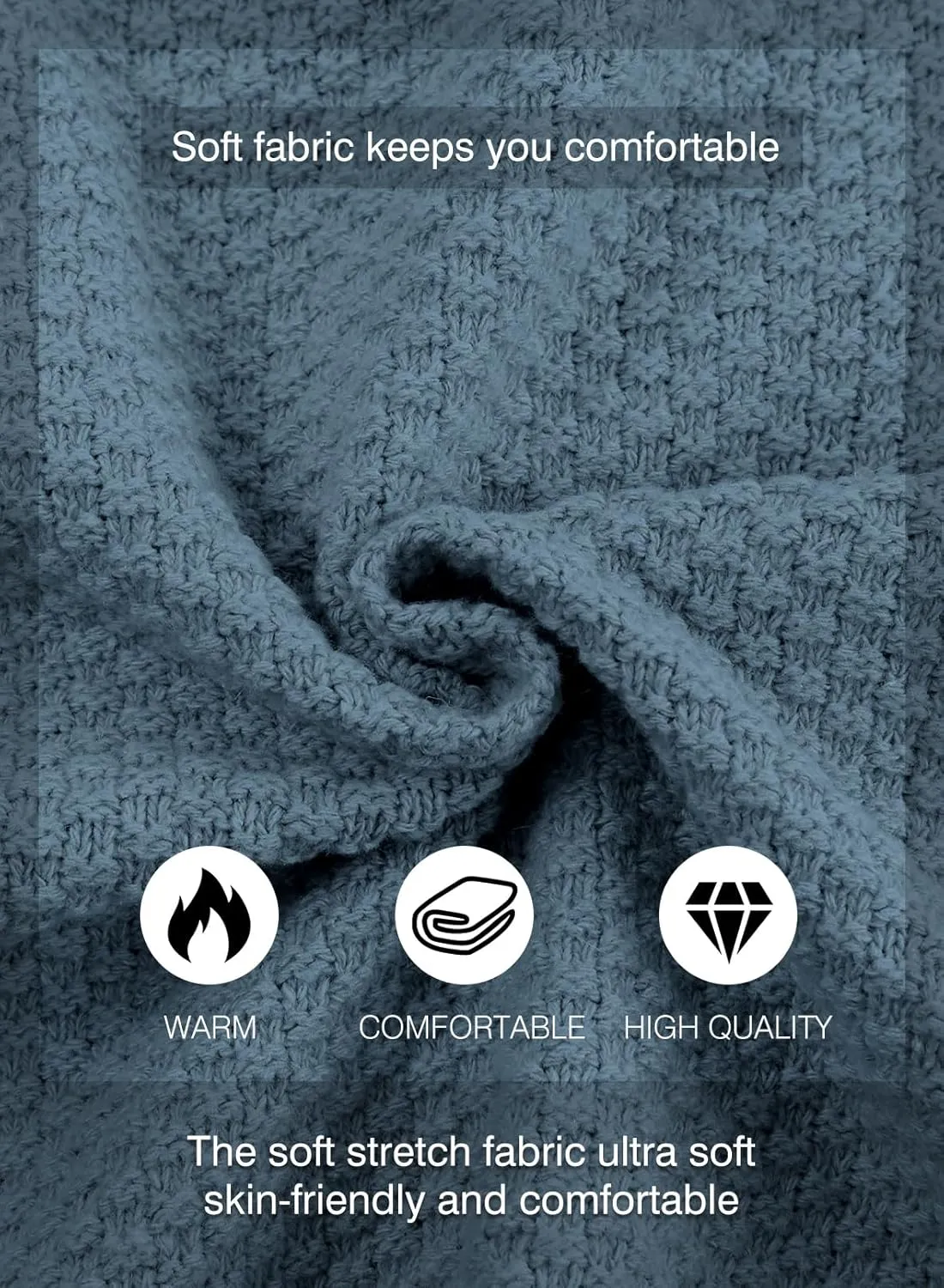 JMIERR Men's Casual Long Sleeve Shawl Collar Buttons Down Cable Knit Cardigan Sweater with Pockets