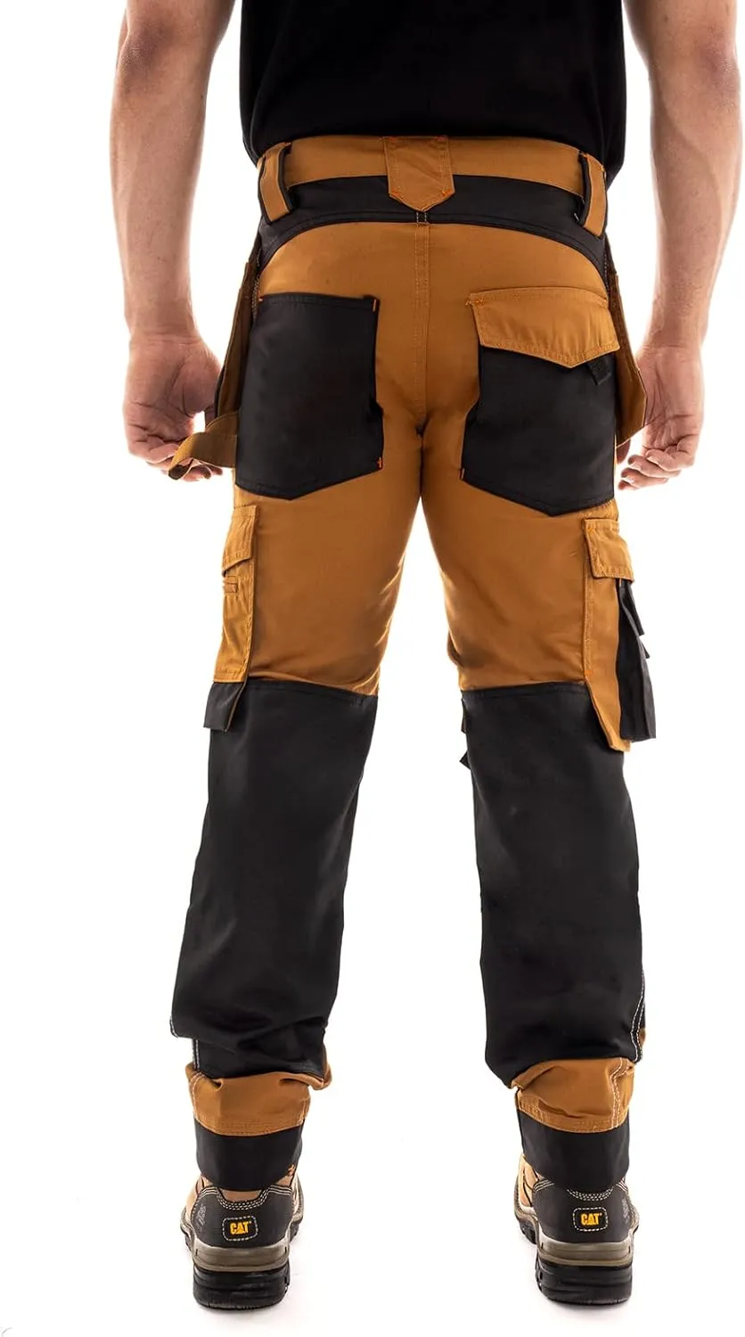 Juicy Trendz Men's Heavy Duty Work Cargo Pants  Reinforced Knees, Multi-Pocket Trousers for Construction & Mechanics