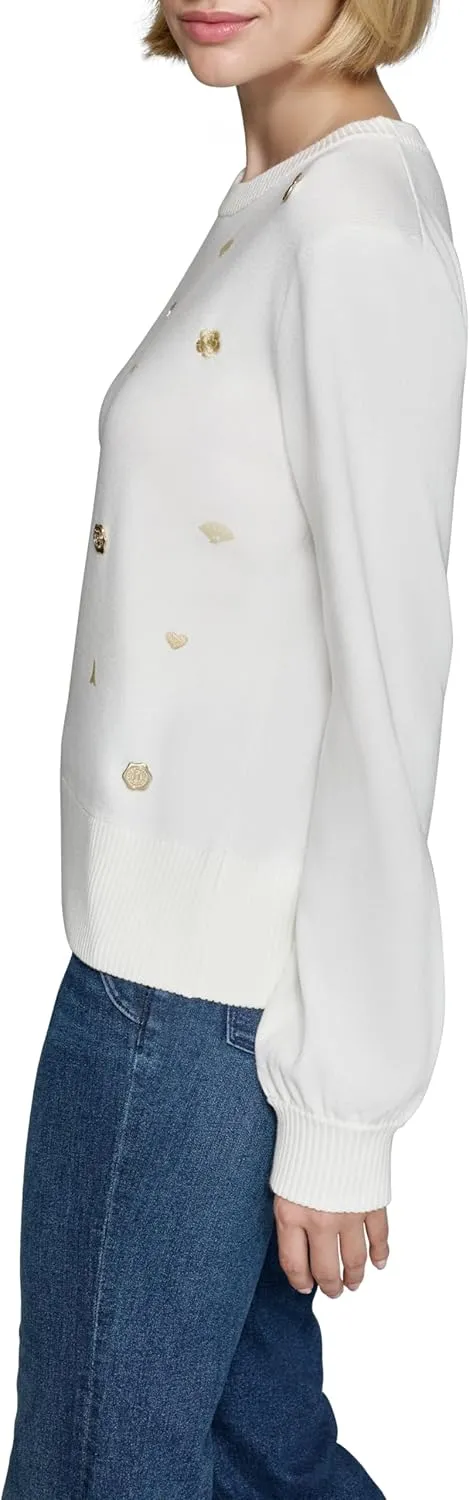 Karl Lagerfeld Paris Women's Soft Everyday Sweater