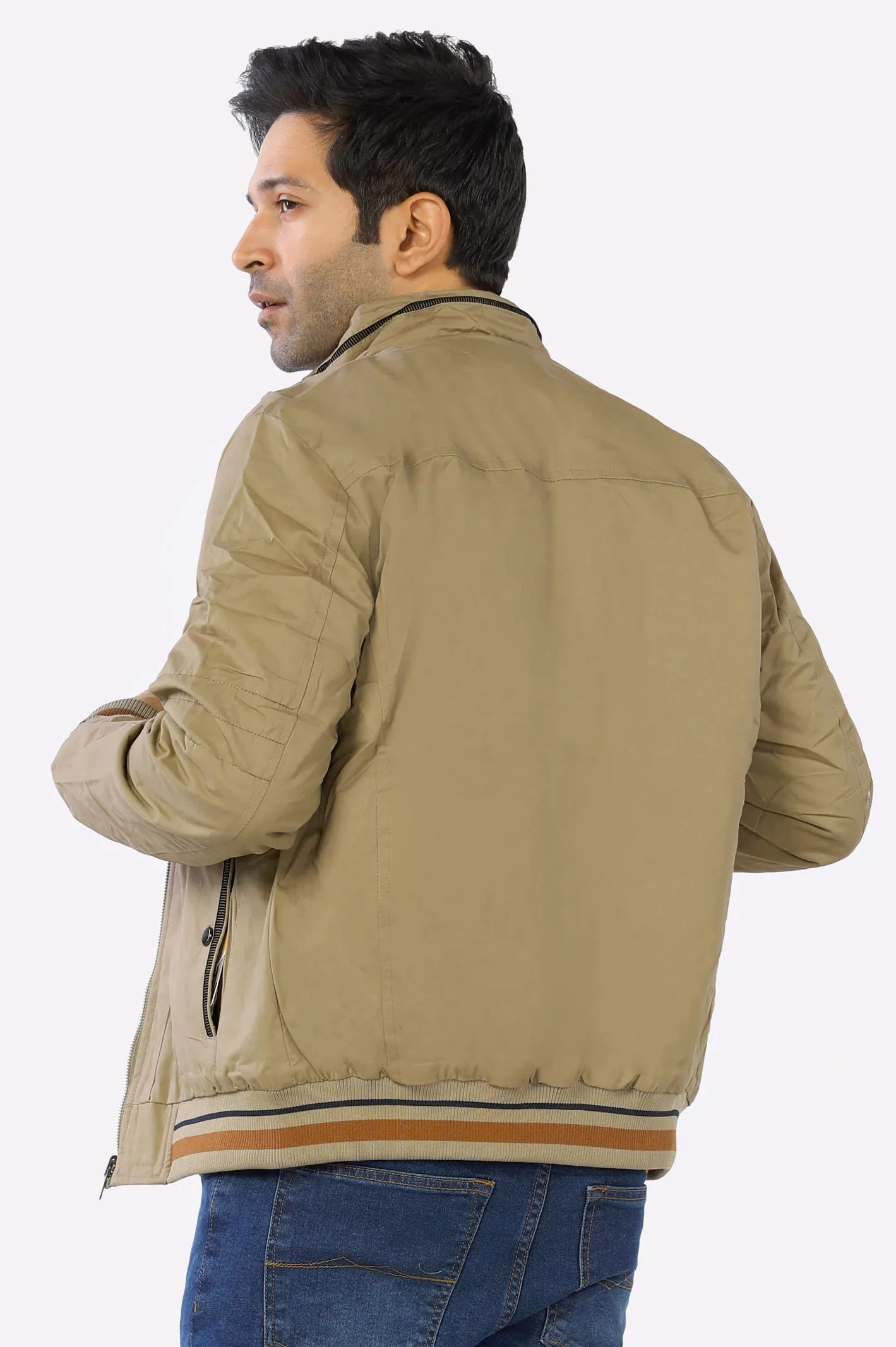 Khaki Reversible Men's Jacket