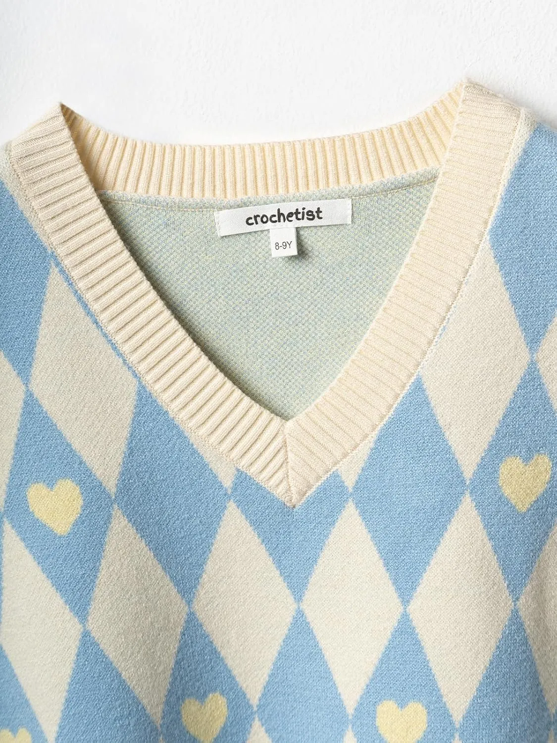 Kids Sweater Vest Girls Boys Toddler Vest V Neck Cute Tank Top