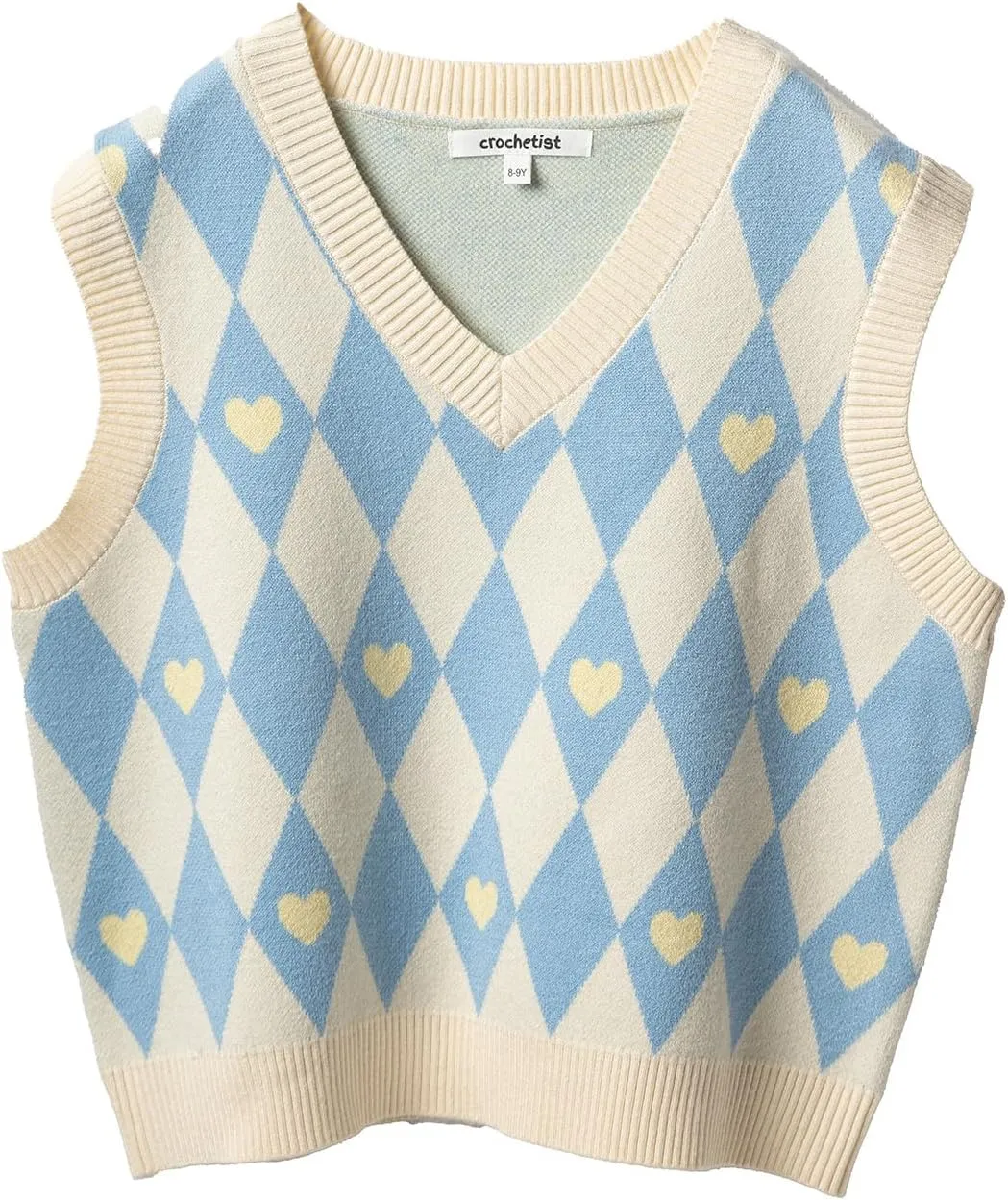 Kids Sweater Vest Girls Boys Toddler Vest V Neck Cute Tank Top