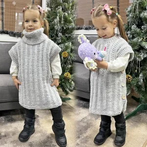 Knitting Children's Vest pattern, US standard terms, Skill level beginner