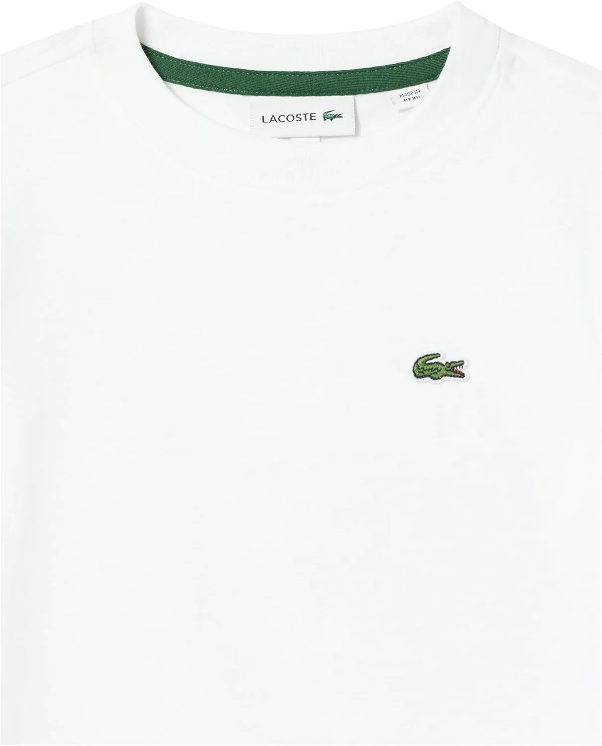 Lacoste Long Sleeve Crew Neck Cotton T-Shirt
