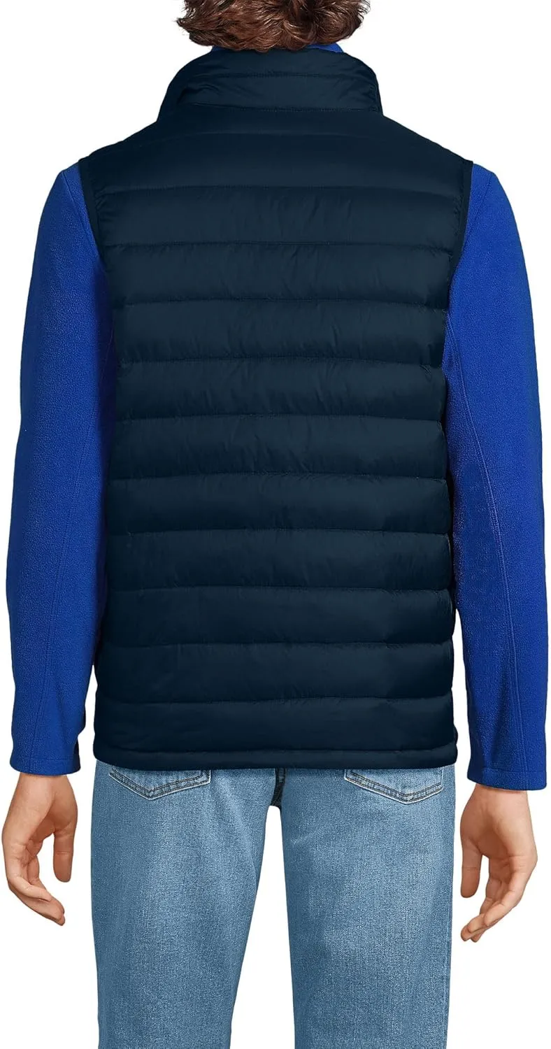 Lands' End Men's Wanderweight Ultralight Packable Down Vest