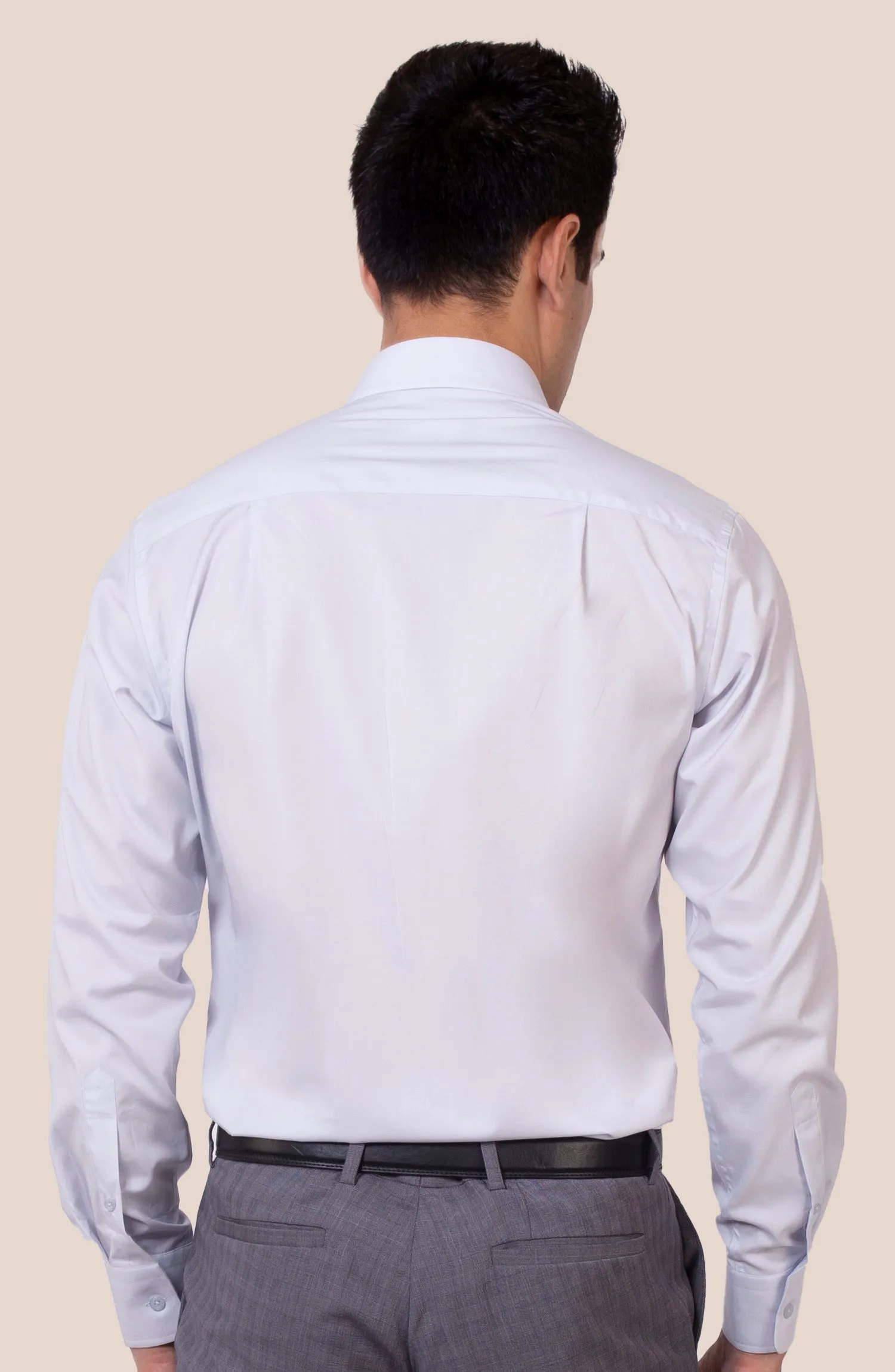 Light Purple Plain Shirt