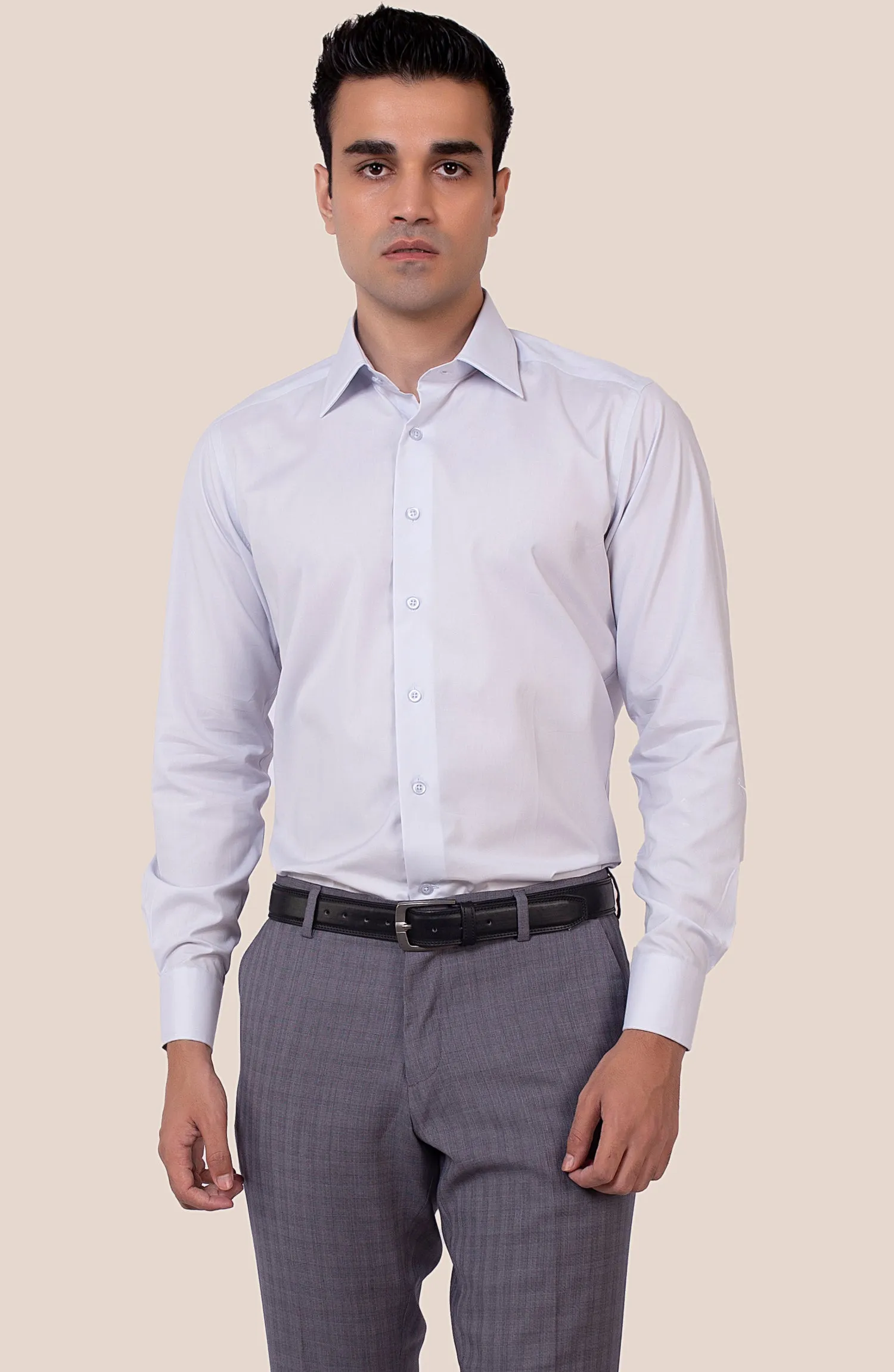 Light Purple Plain Shirt