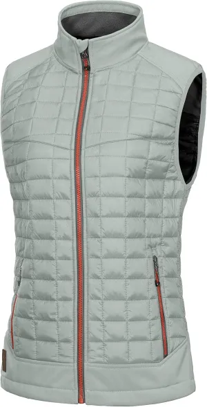 Little Donkey Andy Women's Lightweight Puffer Vest, Warm Outdoor Sleeveless Jacket for Hiking Travel Running Golf