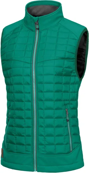 Little Donkey Andy Women's Lightweight Puffer Vest, Warm Outdoor Sleeveless Jacket for Hiking Travel Running Golf