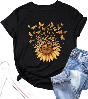 Mama Floral Shirt for Women Mom Vintage Boho Wild Flowers Graphic Cottagecore Gardening Tops Mother's Day Tee