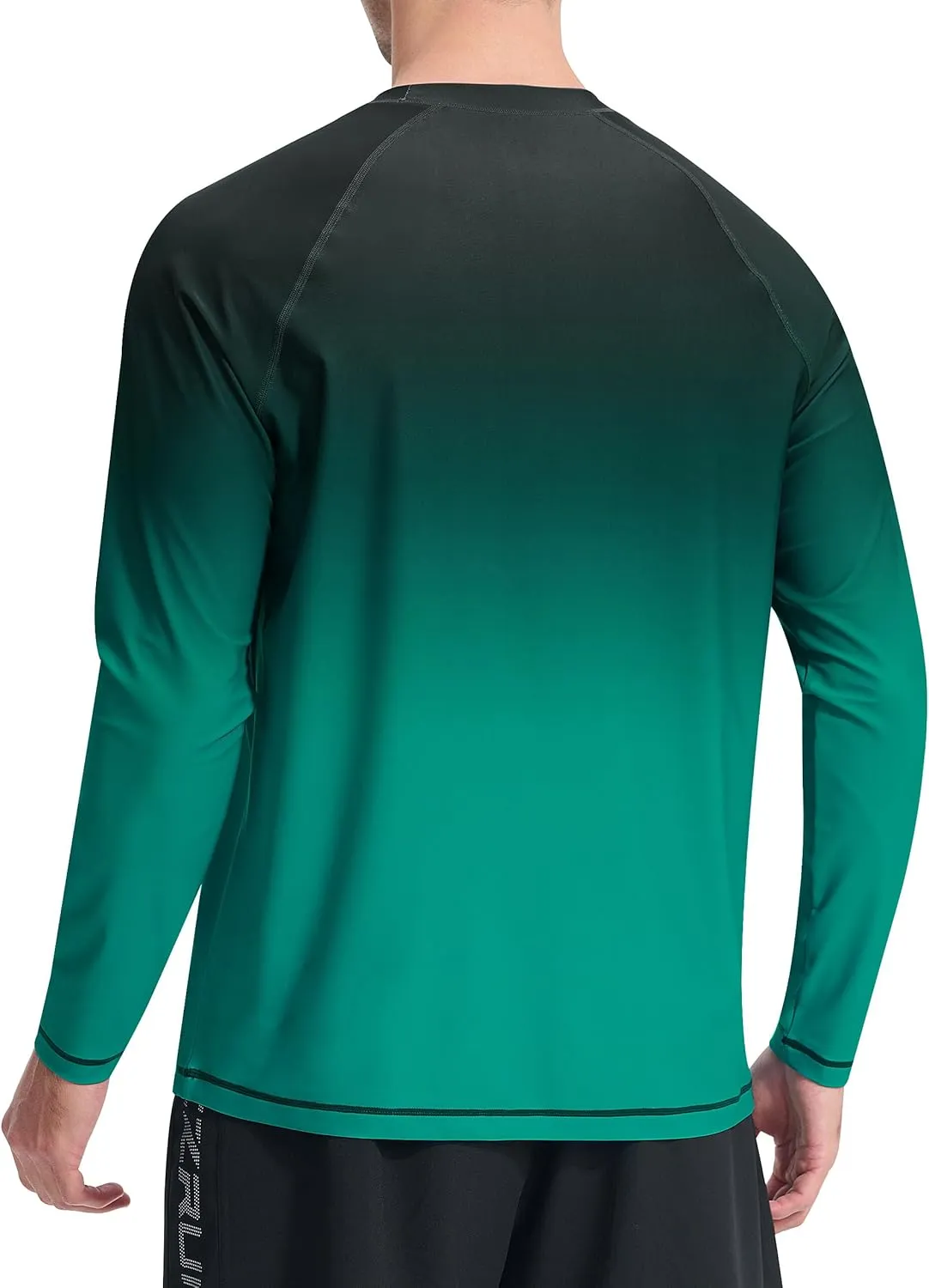 Men's Long Sleeve Rash Guard Quick Dry Swim Shirts UPF 50  UV Sun Protection Tee Surfing Tops