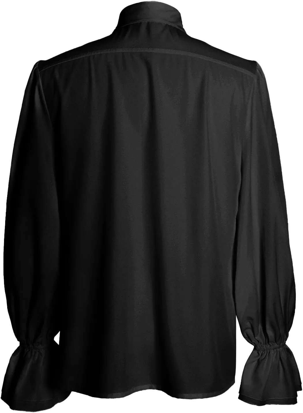 Men's Pirate Shirt Victorian Vampire Renaissance Costume Medieval Top Halloween Costume