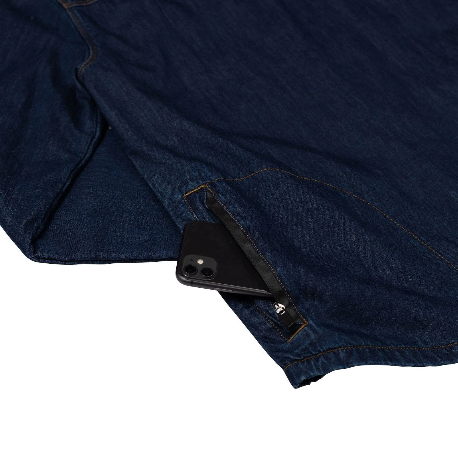 Mens Western High Sierra Shirt - Sea Ranch Indigo