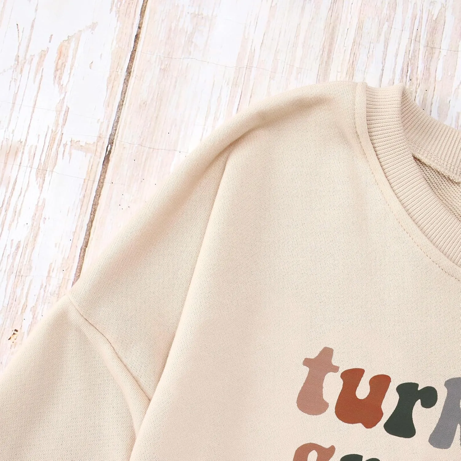 MODNTOGA Women Thanksgiving Sweatshirt Turkey Gravy Beans And Rolls Outfit Thanksgiving Letter Graphic Crewneck Pullover Tops