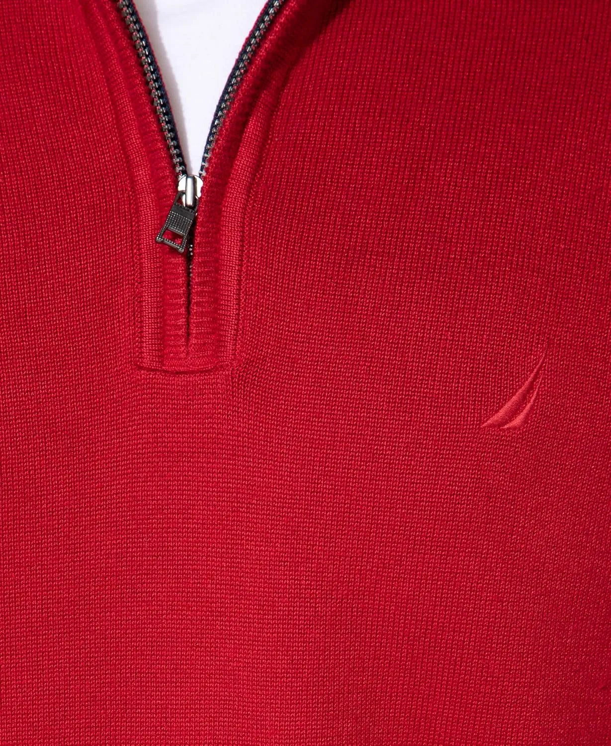 Nautica Men's Quarter-Zip Sweater