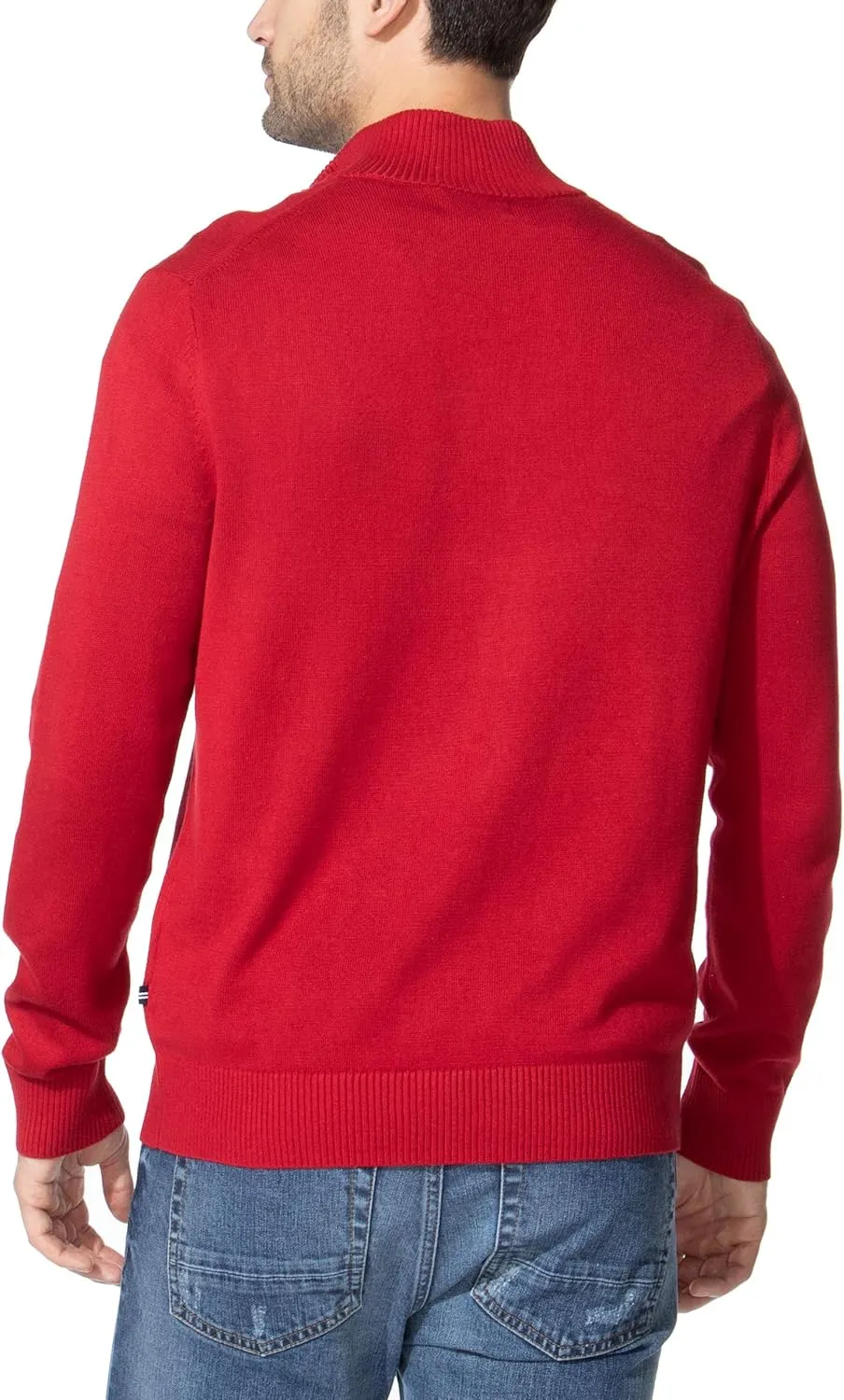 Nautica Men's Quarter-Zip Sweater