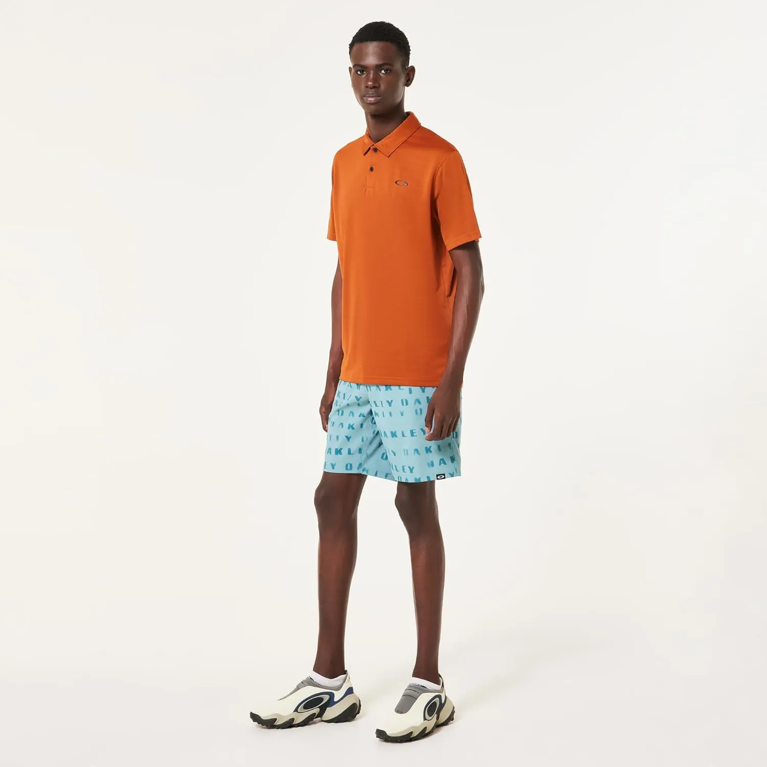 Oakley Men's Icon Thermonuclear Protect Recycled Polo Shirt