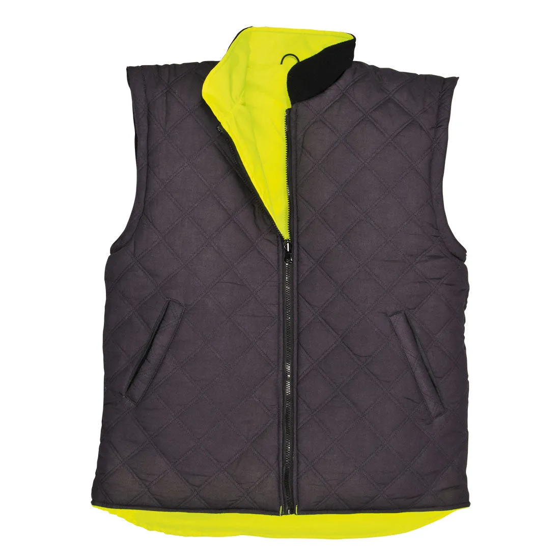Portwest US427 Hi-Vis Yellow Reflective 7-in-1 Traffic Safety Work Jacket ANSI