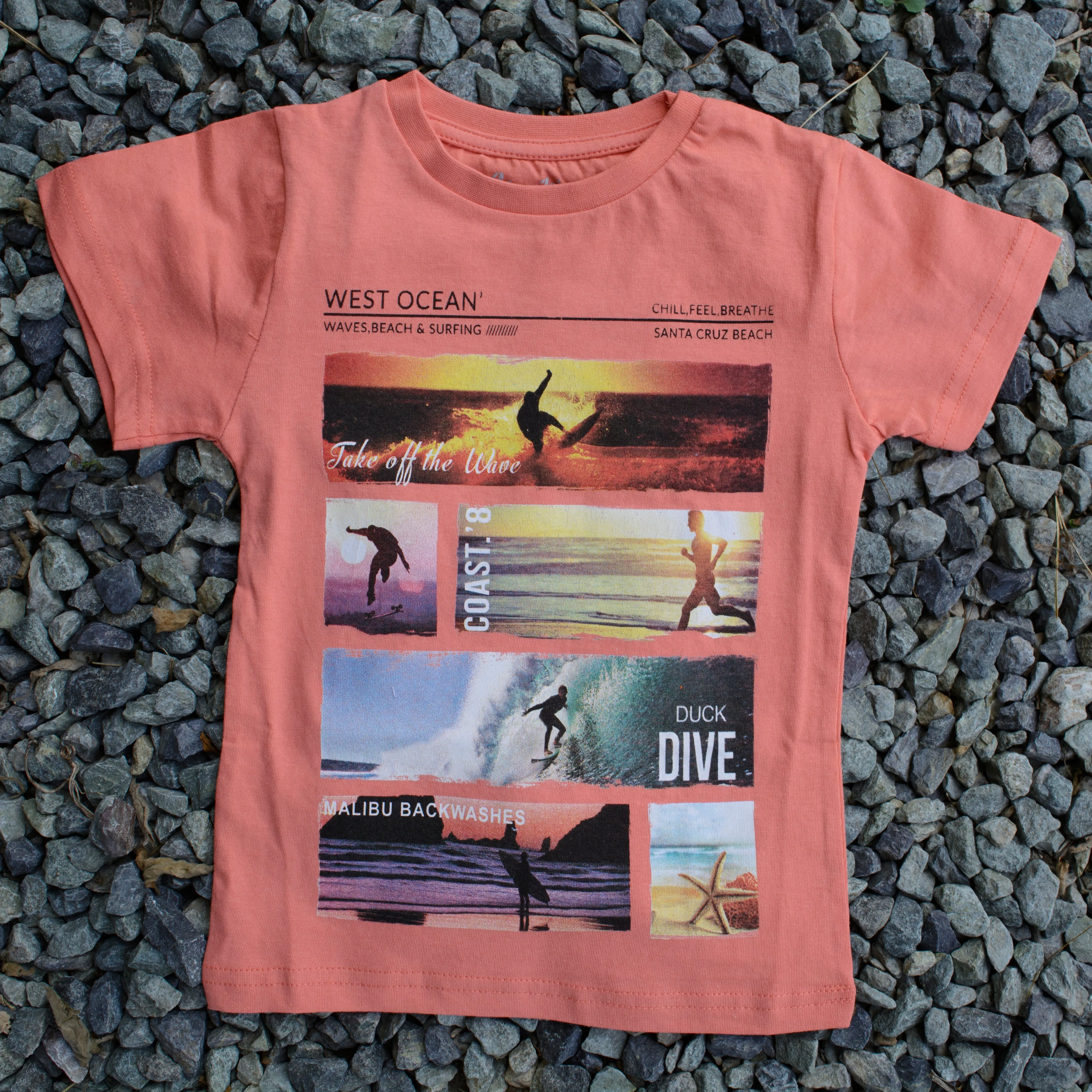Printed Cotton T-Shirts for Kids
