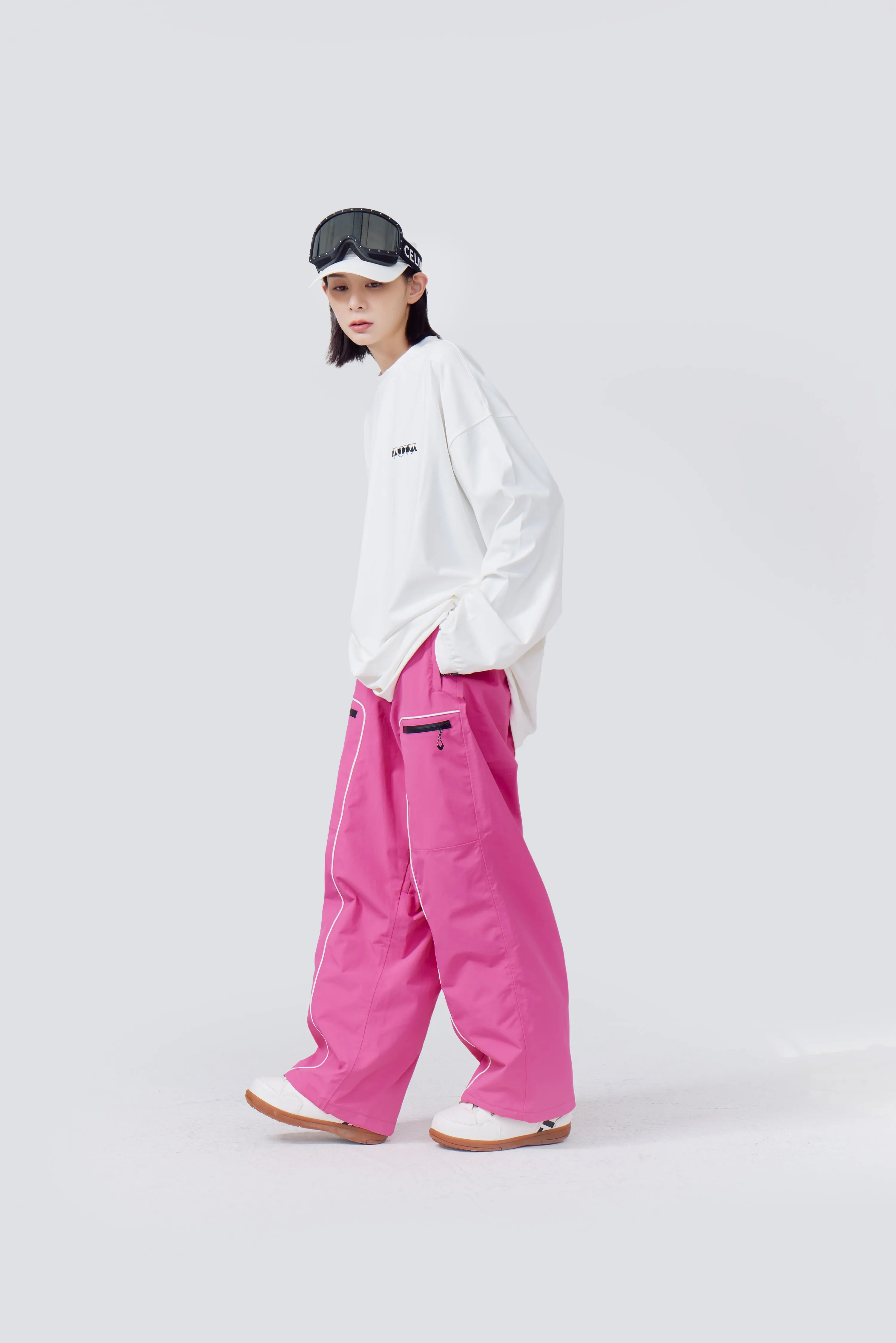 RandomPow Pink 2L Insulated Snow Pants