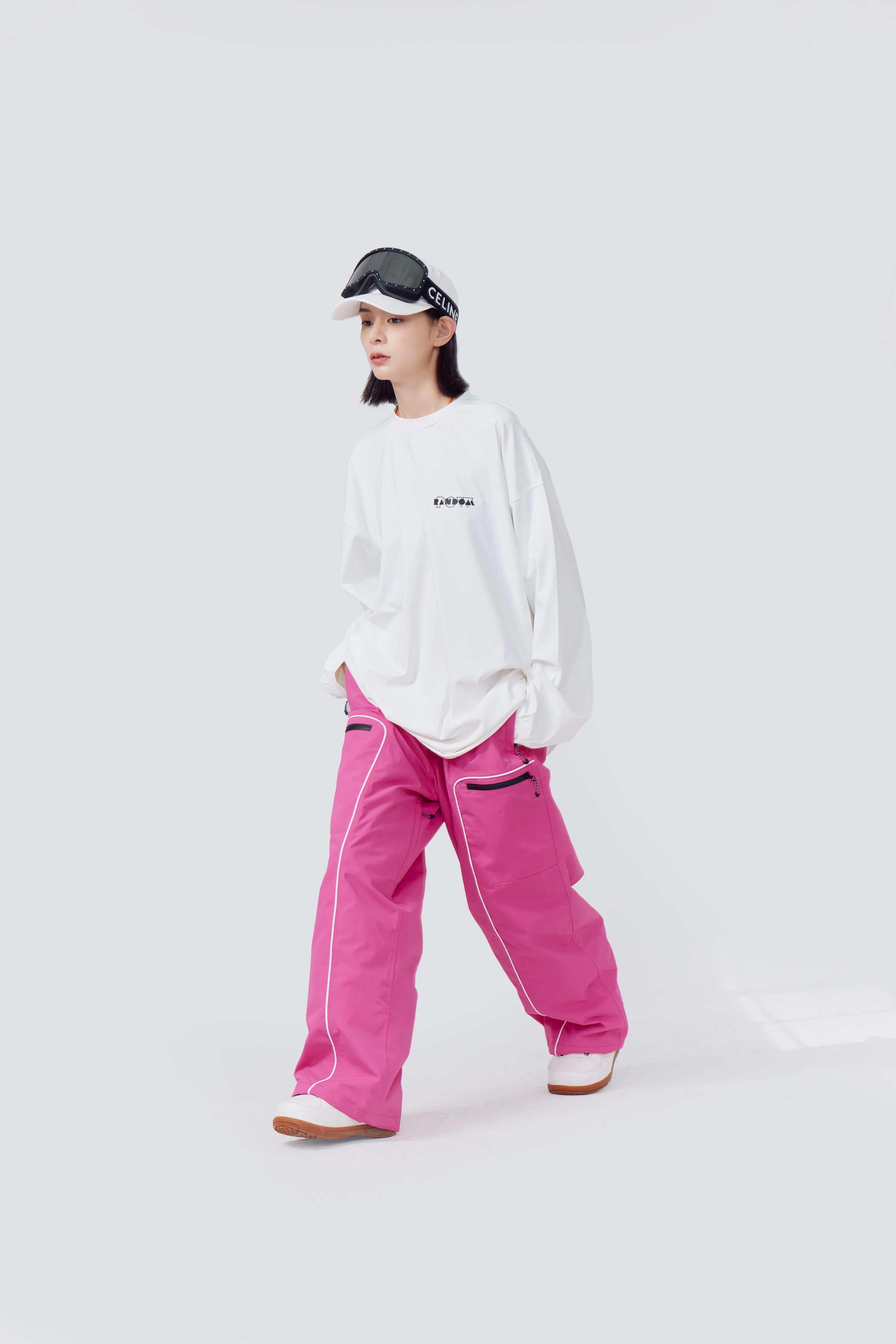RandomPow Pink 2L Insulated Snow Pants