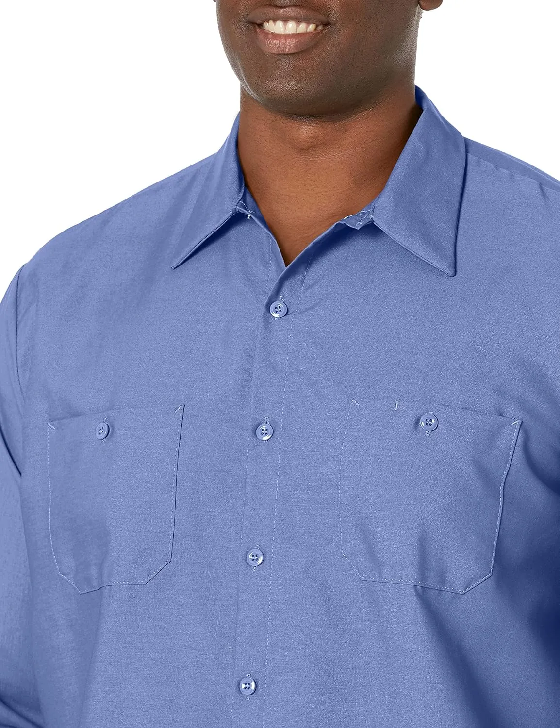 Red Kap Men's Industrial Long Sleeve Work Shirt