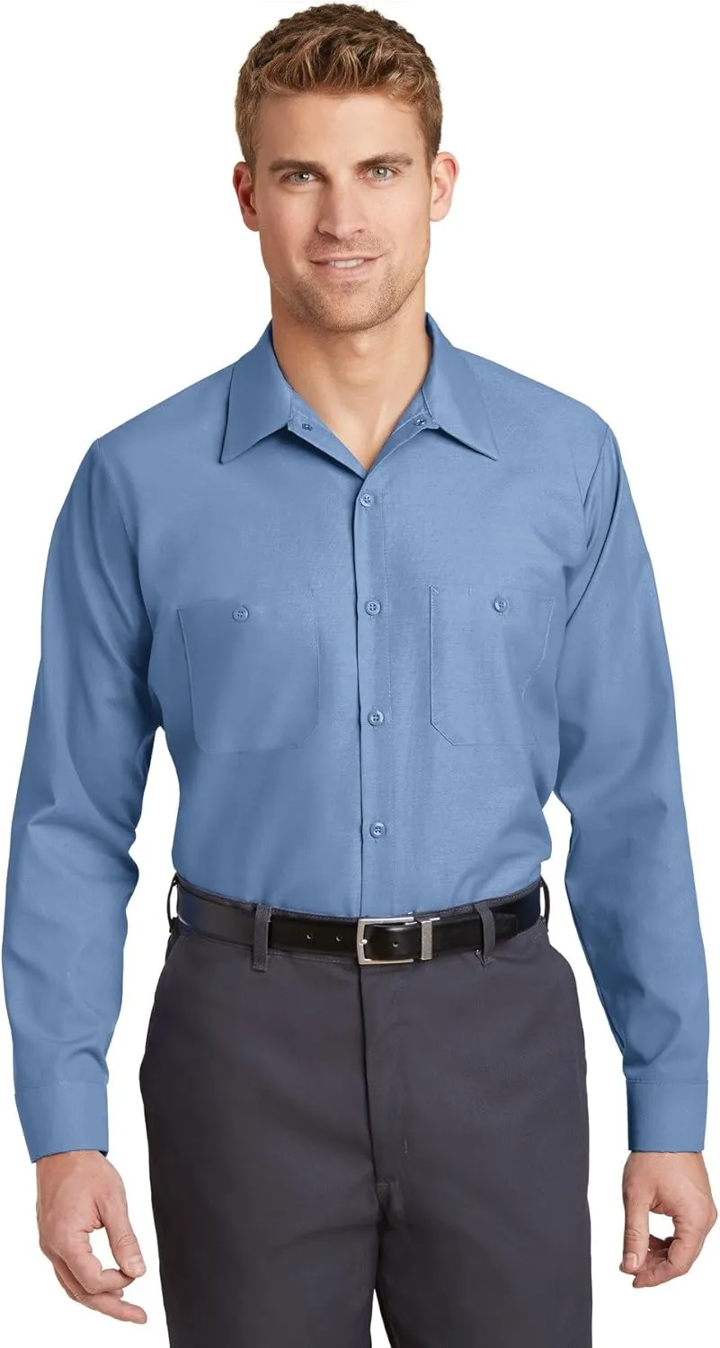 Red Kap Men's Industrial Long Sleeve Work Shirt