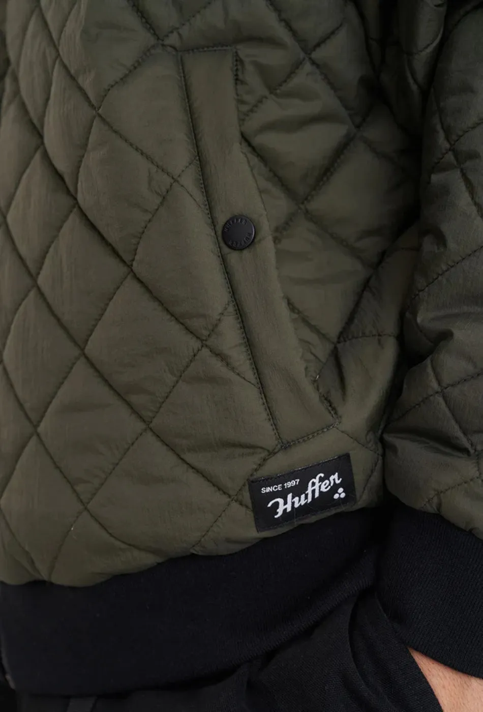 Rev Quilted Bomber - Cypress