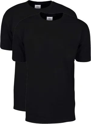 Shaka Wear Men's T Shirt  2 Pack 7 oz Max Heavyweight Cotton Short Sleeve Crewneck Tee Top Tshirts Regular Big Size S-7XL