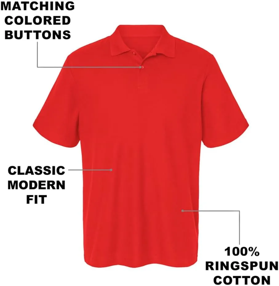 Super Hero Chibi Collection Cotton Polo Shirt