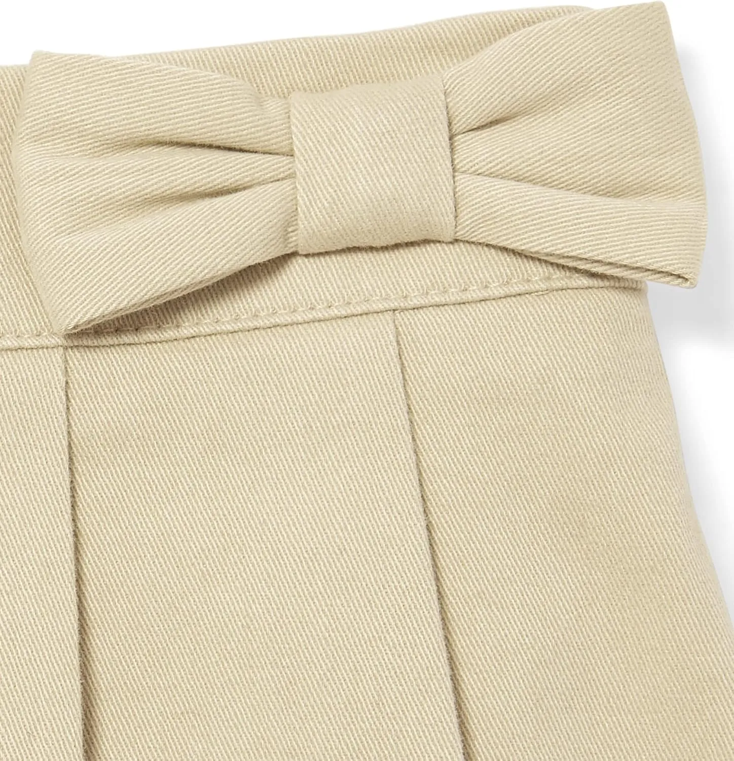 The Children's Place Baby Girls' Uniform Bow Pleated Skort 2 Pack
