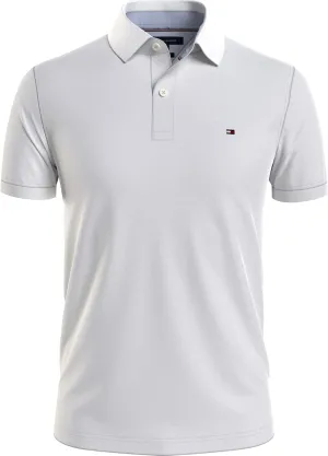 Tommy Hilfiger Men's Short Sleeve Stretch Pique Polo Shirt in Slim Fit