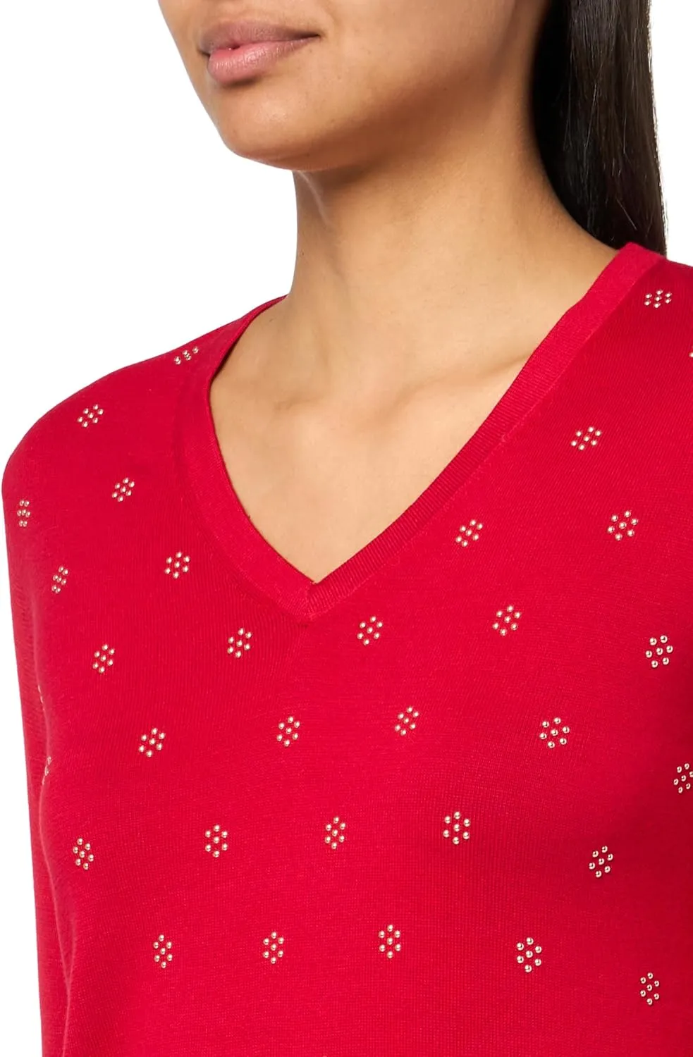Tommy Hilfiger Womens Cable-Knit Knit Sweater