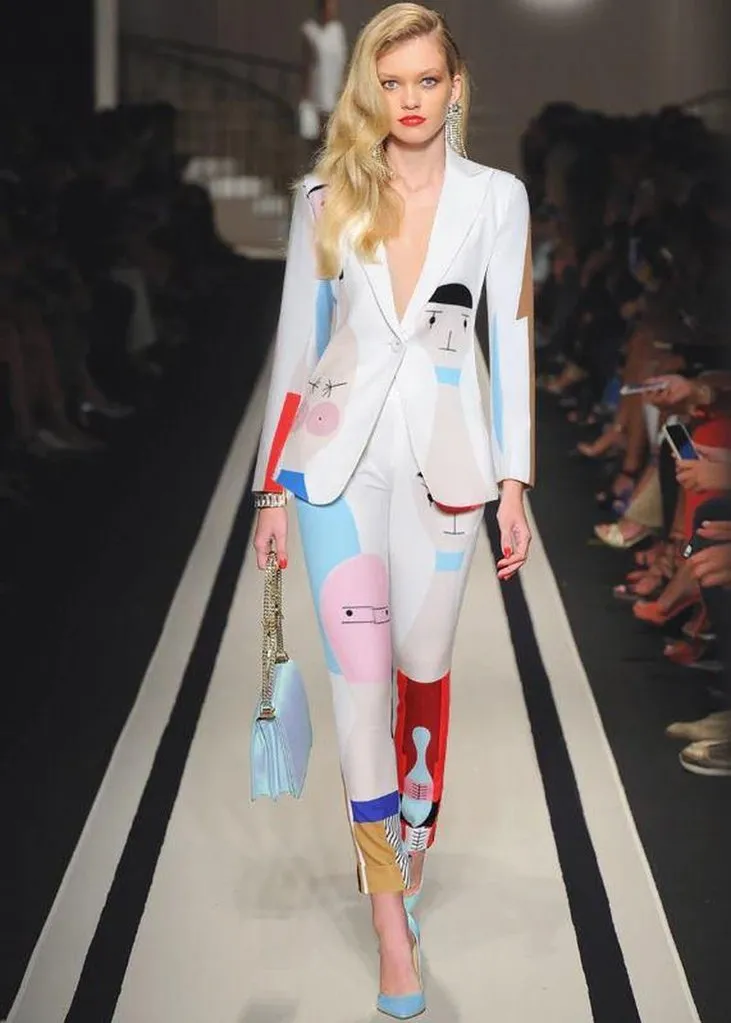 Trevor Printed Bowling Blazer and Pants Set