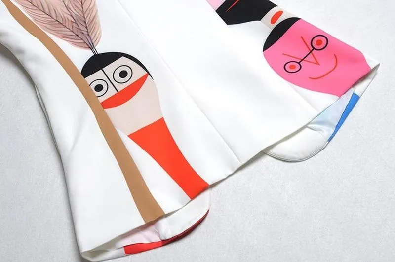 Trevor Printed Bowling Blazer and Pants Set