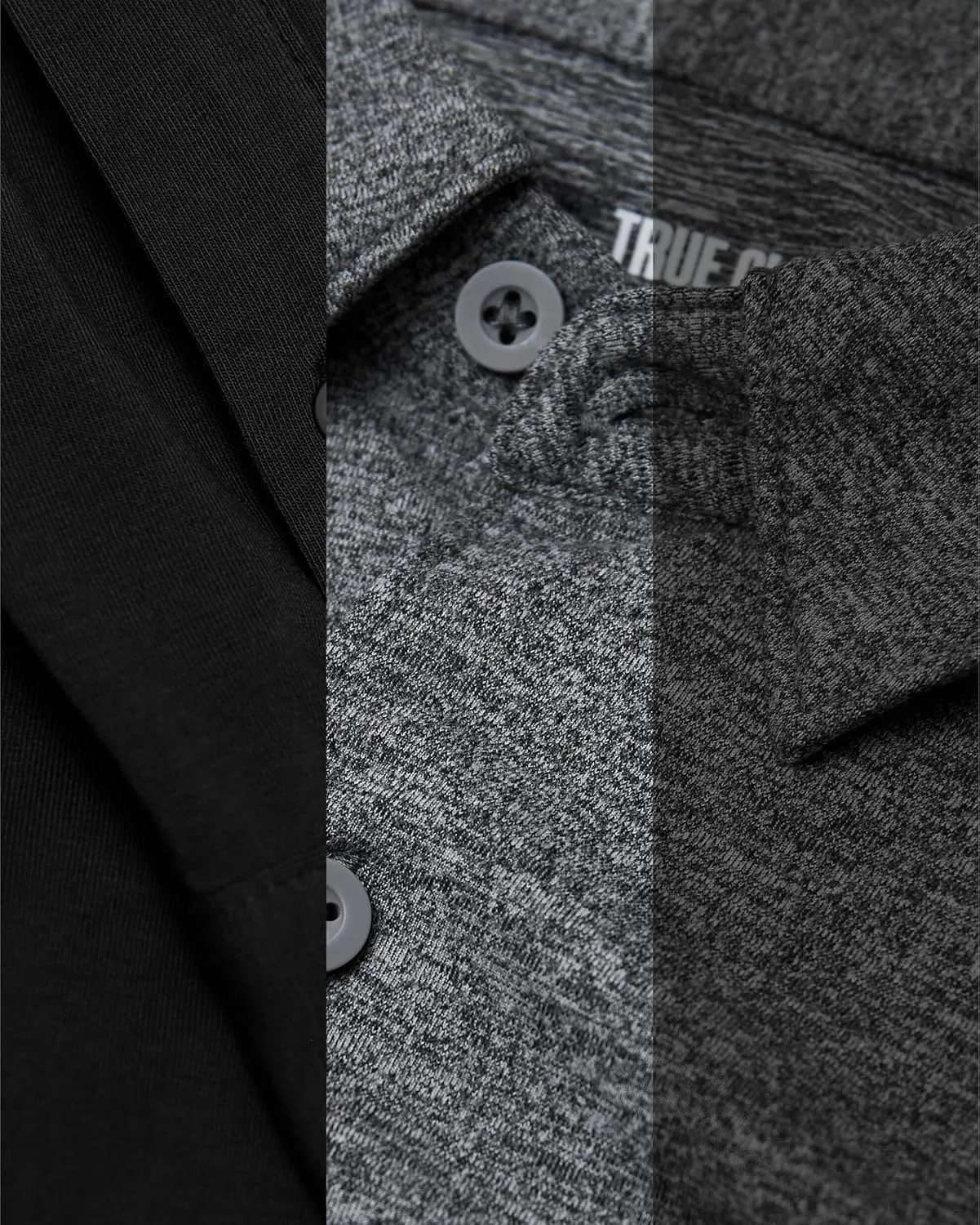 True Classic Mens Long Sleeve Button Down Shirt - Casual Dress Shirts for Men, Quick Dry