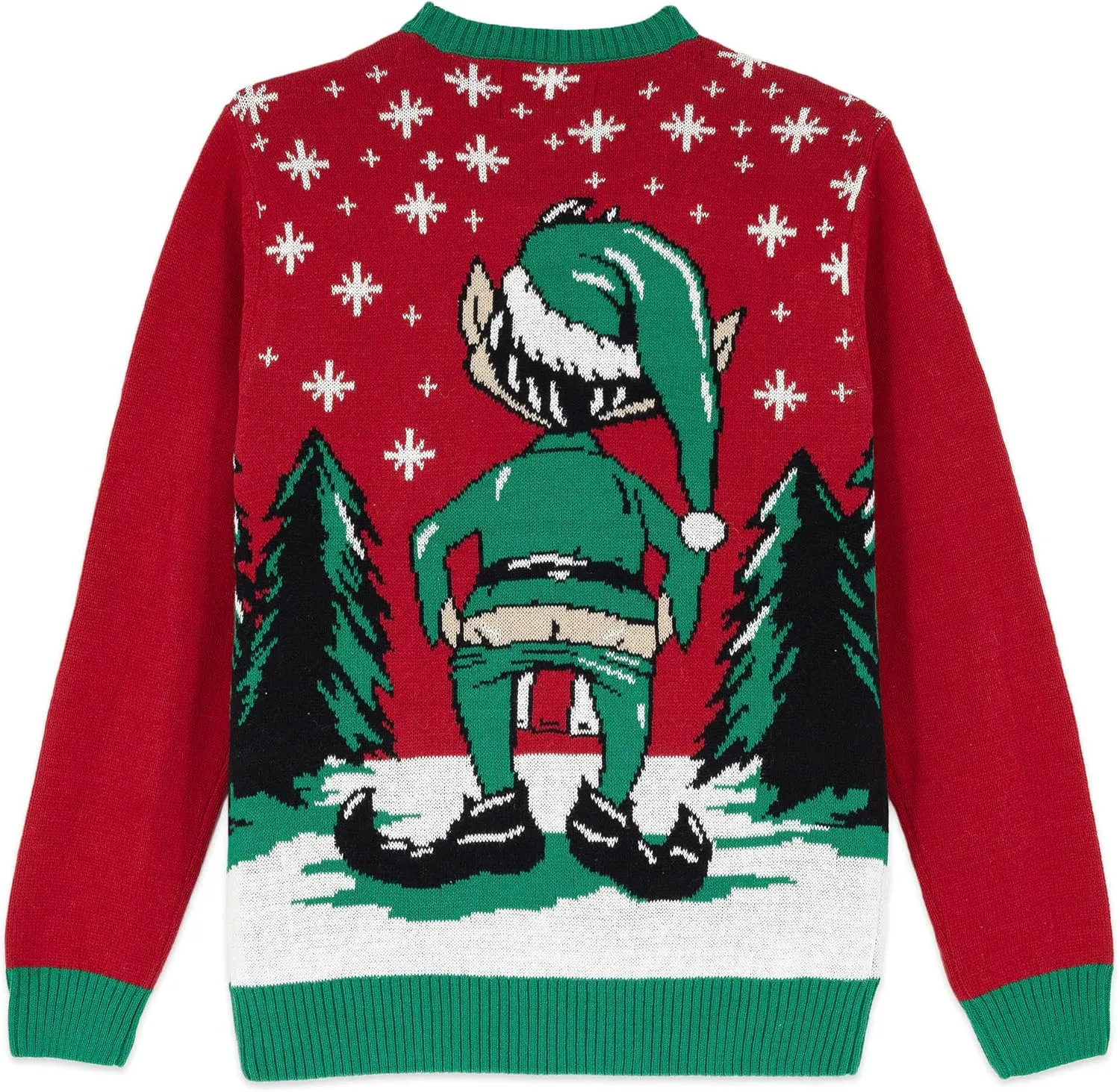 Ugly Christmas Sweater for Holiday Fun Tacky Unisex Design, Perfect Snug Fit Breathable Crewneck