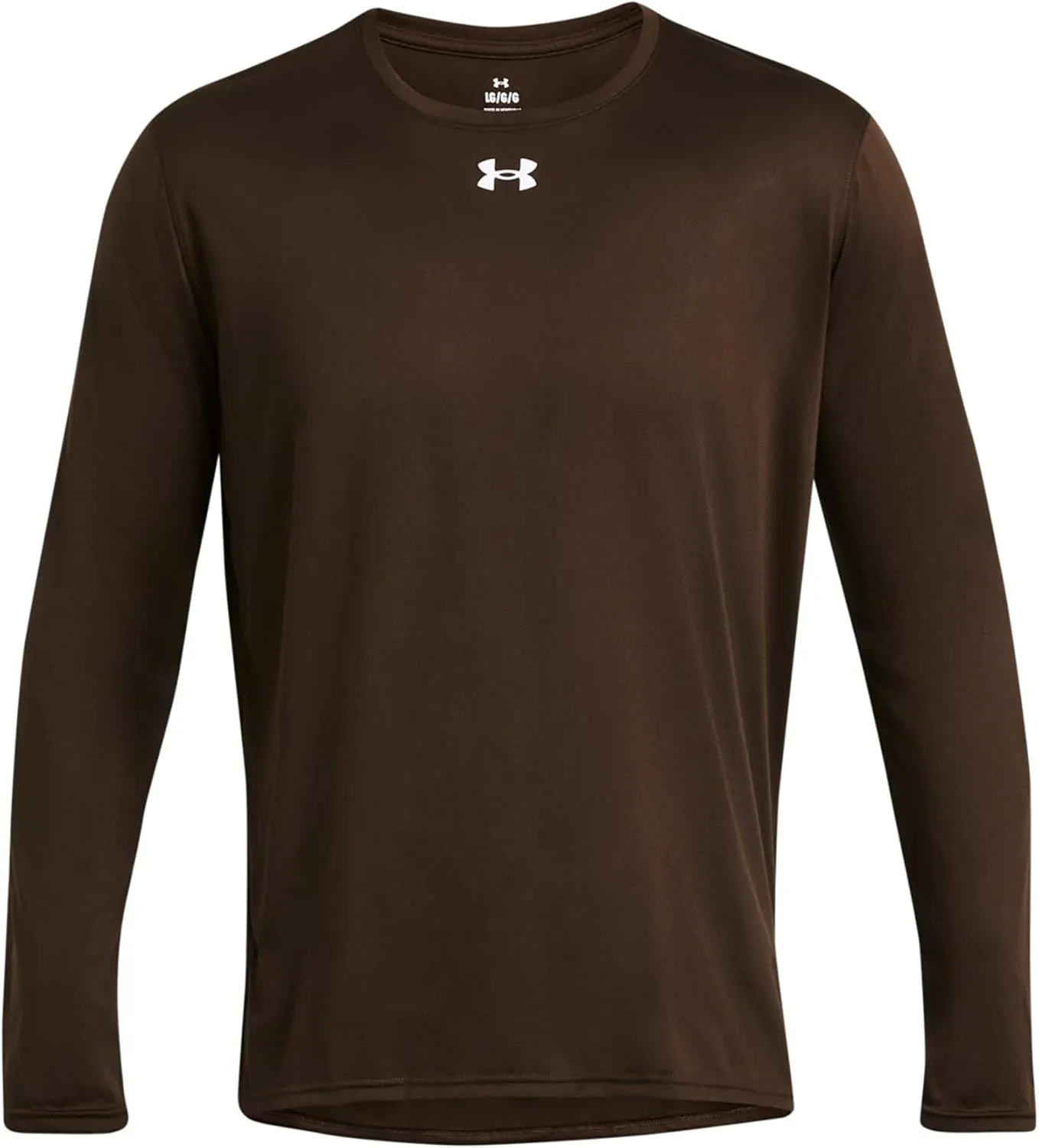 Under Armour Men's Team Tech Loose White/Grey Long Sleeve Shirt