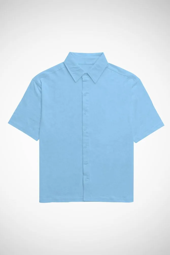 Unisex Oversized Shirt Baby Blue