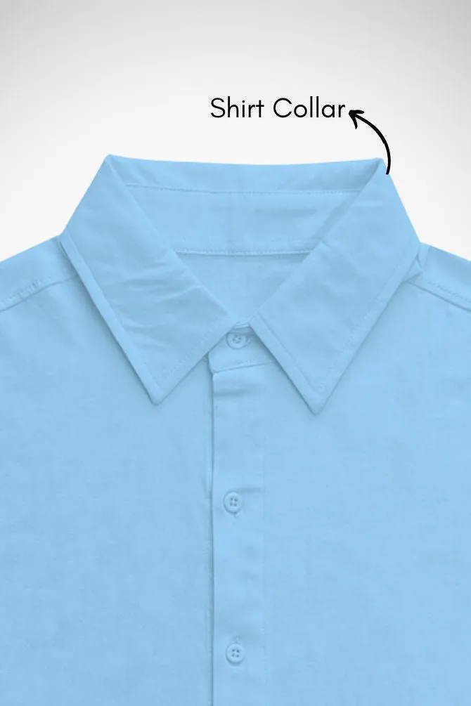 Unisex Oversized Shirt Baby Blue