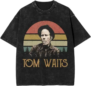 Vintage Oversized T Shirt Summer Fashion Tee Round Neckline Loose Short Sleeve Tops for Mens Womens