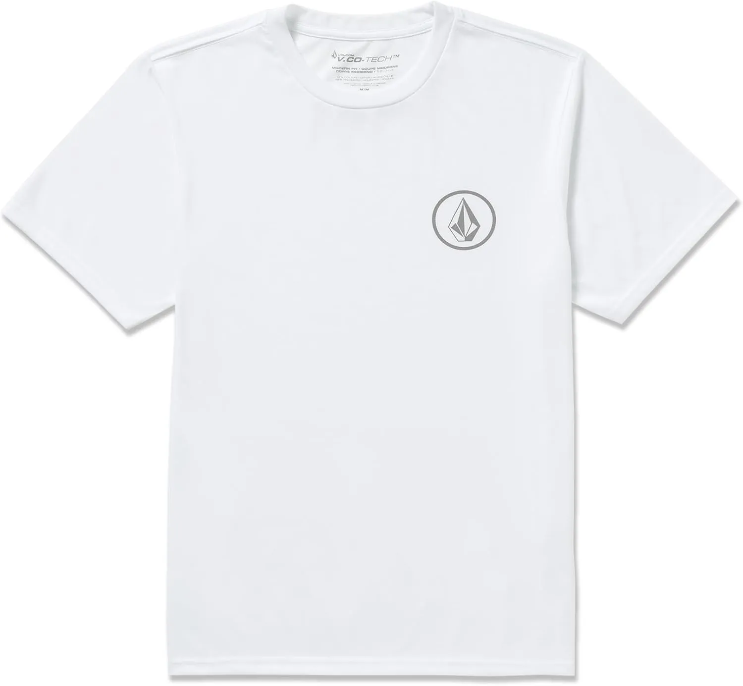 Volcom Men's Stone Tech Short Sleeve T Lightweaight Athletic Fit, Quick-Dry Workout Performance Tee Shirt