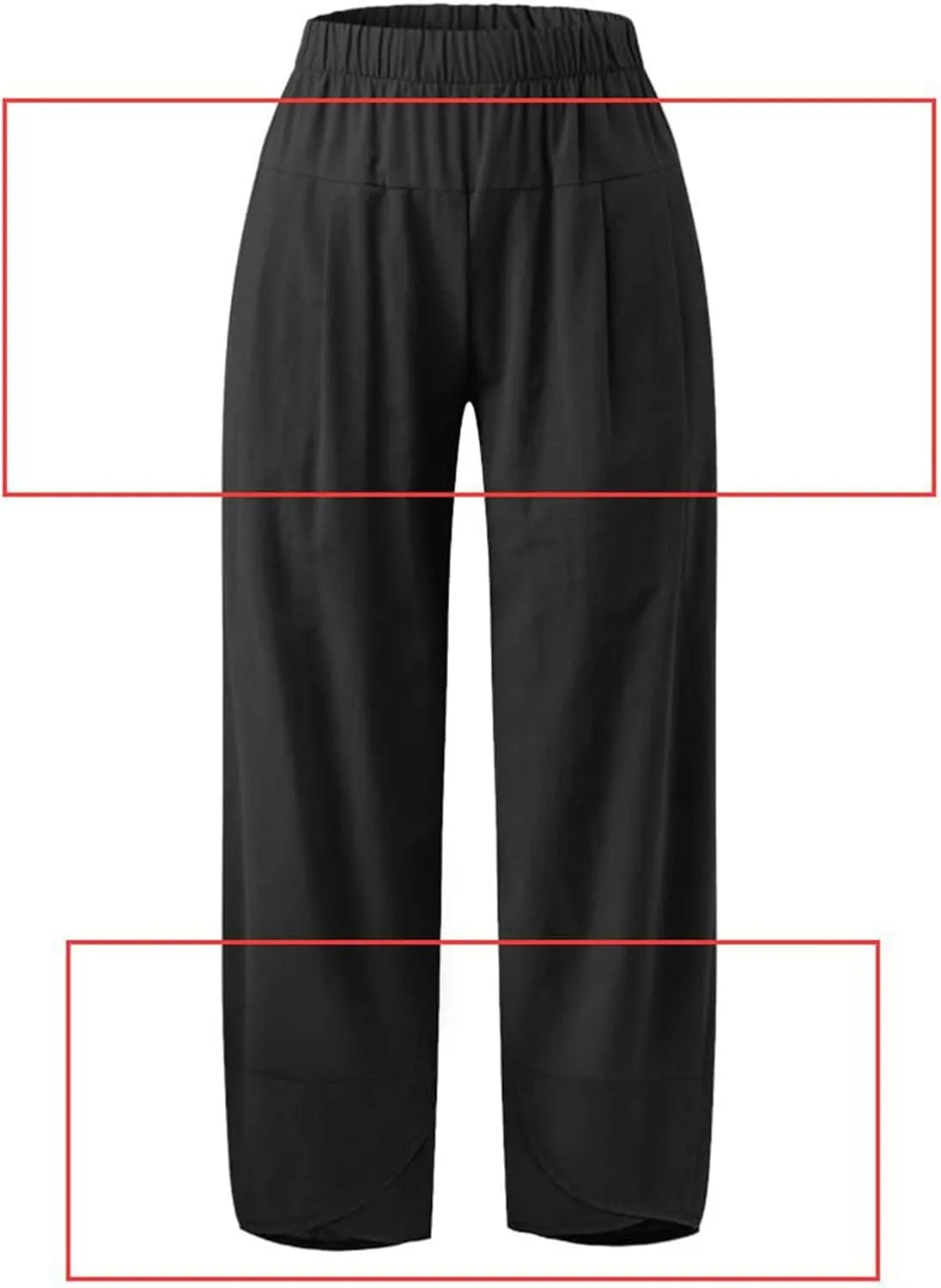 Women Linen Blend Summer Letter Patched Pants High Waist Long Lounge Plus Size Palazzo Lounge Pants Trendy