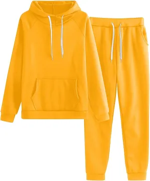 Women's 2 Piece Tracksuit Long Sleeve Crewneck Casual Clothing Long Sleeve Tops Long Pants Sets