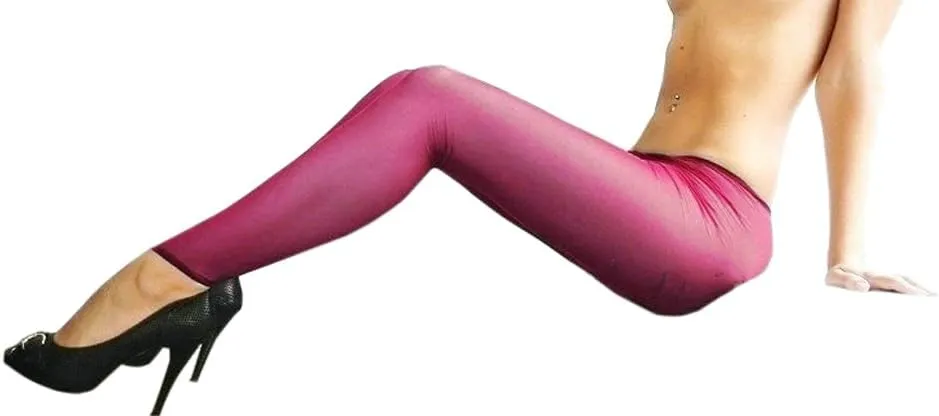 Women's Hot Sexy See Through Sheer Mesh Long Pants Legging