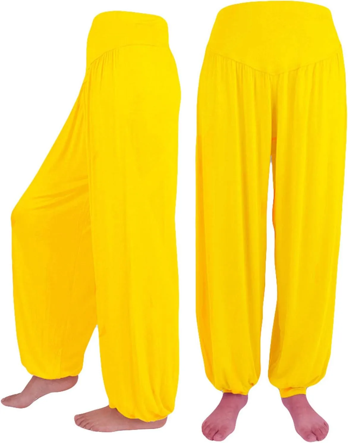 Women's Linen Blend Summer Lightweigt Pants Low Waist Baggy Stretchy Slim Fit Trousers Work Business