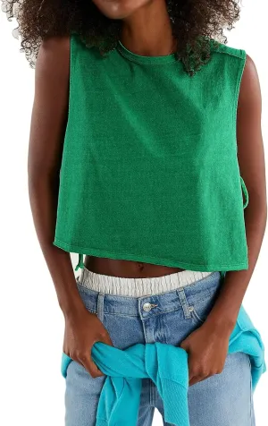 Womens Slim Fit Camisole Tank Top Vest Y2k Graphic Floral Print Summer Sleeveless Going Out Aesthetic Cami Shirts Crop Tops