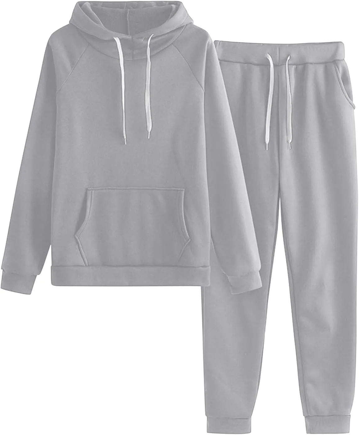 Women's Two Piece Tracksuit Long Sleeve V Neck Workout Off Shoulder Two Piece Travel Outfits